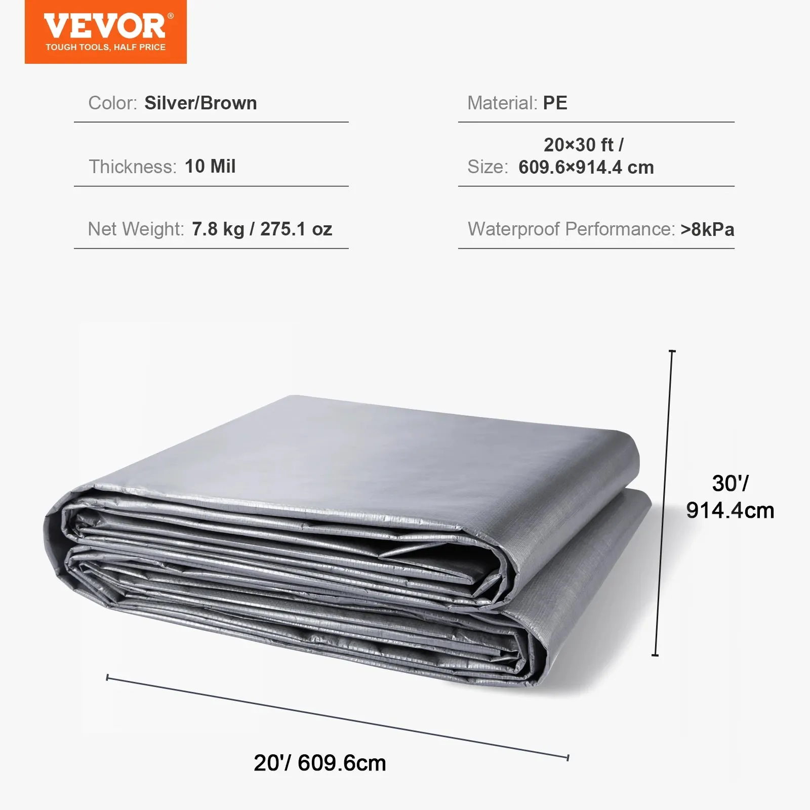 Water and Tearproof Tarp