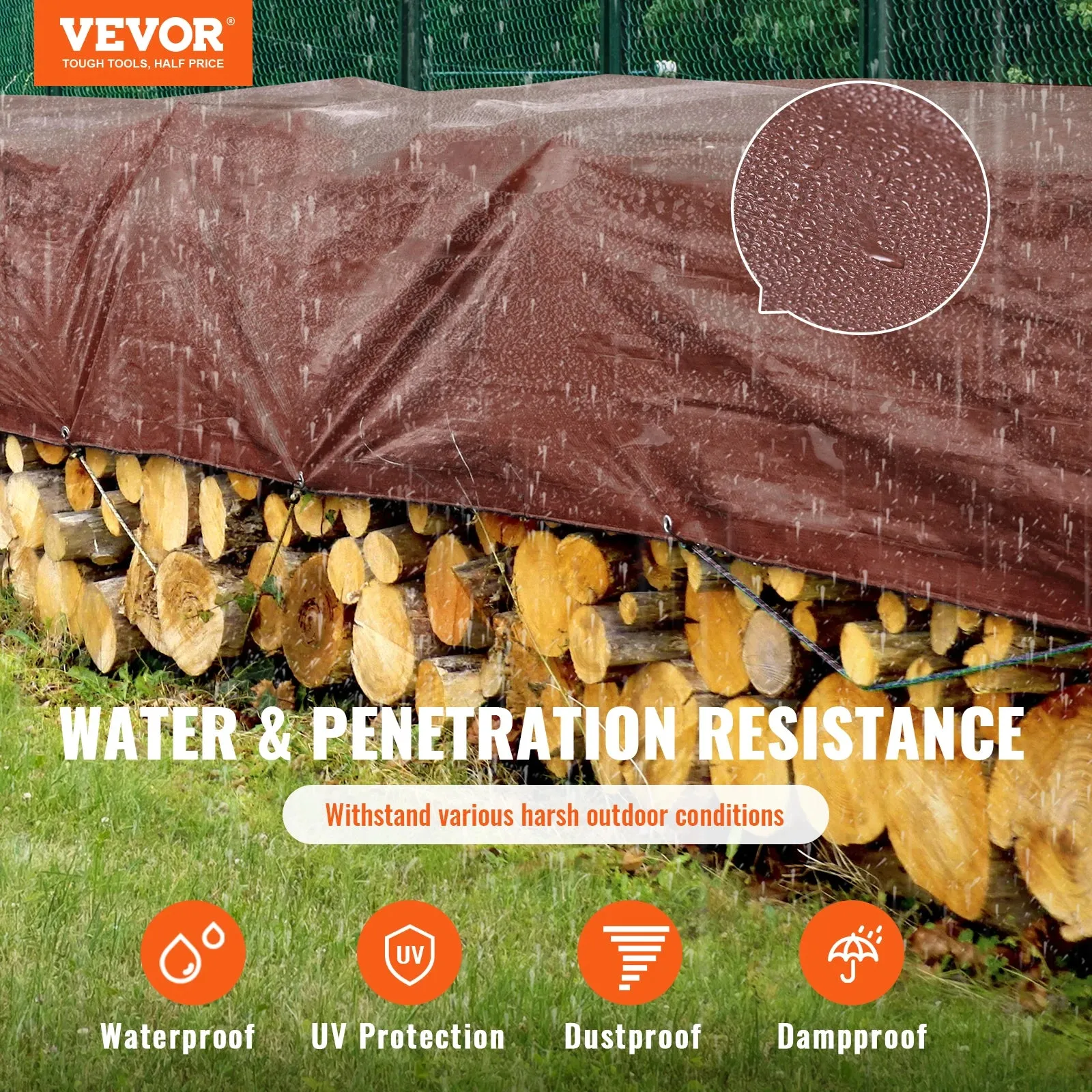 Water and Tearproof Tarp