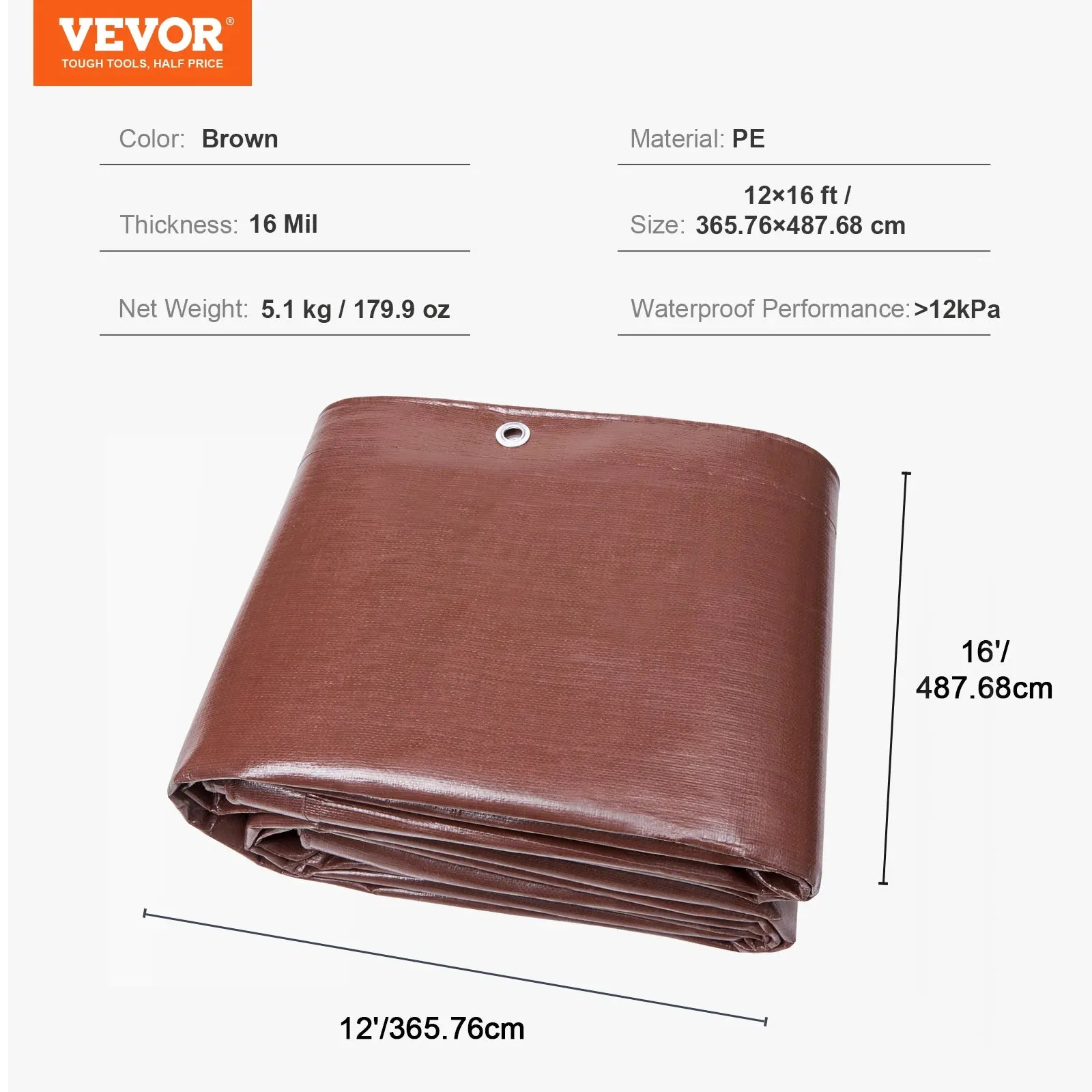 Water and Tearproof Tarp