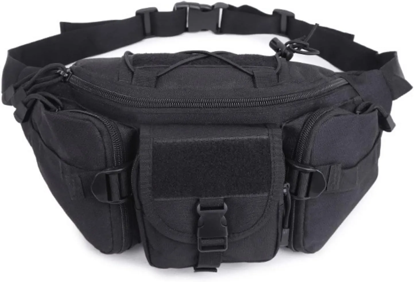 Water Resistant Tactical Waist Pack Bag Military Fanny Packs Hip Belt Bag Pouch for Hiking Climbing Outdoor Bumbag