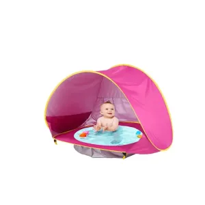 Waterproof & Breathable Pop-Up Tent for Beach & Pool