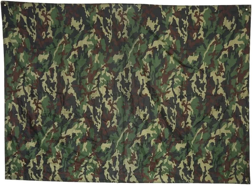 Waterproof Cam Shelter Tent Tarp,Camouflage Outdoor Portable Lightweight Rainproof Mat Raintent Tarp Shelter Beach Picnic Blanket Mat (300 * 290Cm) Tarp Tarp