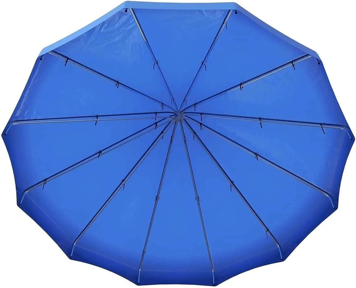 Waterproof Trampoline Top Cover Tent - UV-Proof, Durable PVC, Fits 6ft to 16ft Round Trampolines, Easy to Fold, Perfect for Sun Protection (Trampoline Not Included)