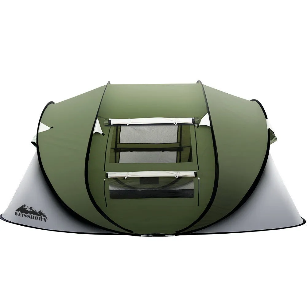 Weisshorn Instant Up Camping Tent 4-5 Person Pop up Tents Family Hiking Beach Dome-WA_Metro