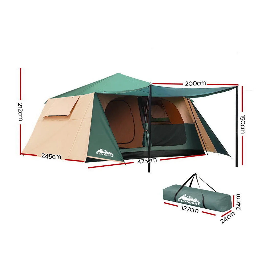 Weisshorn Instant Up Camping Tent 8 Person Pop up Tents Family Hiking Dome Camp-NSW_Rural