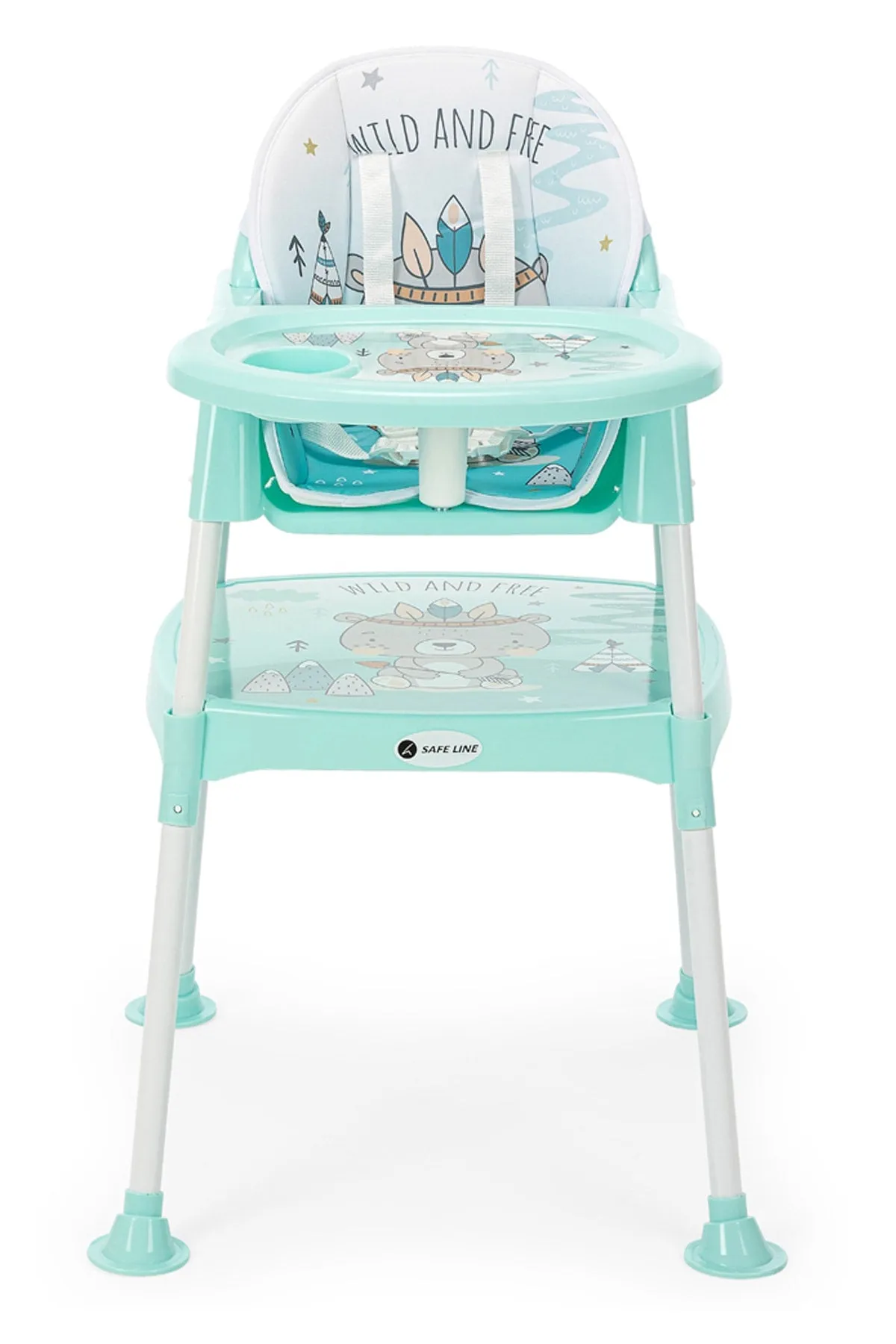 Working Table Padded Highchair