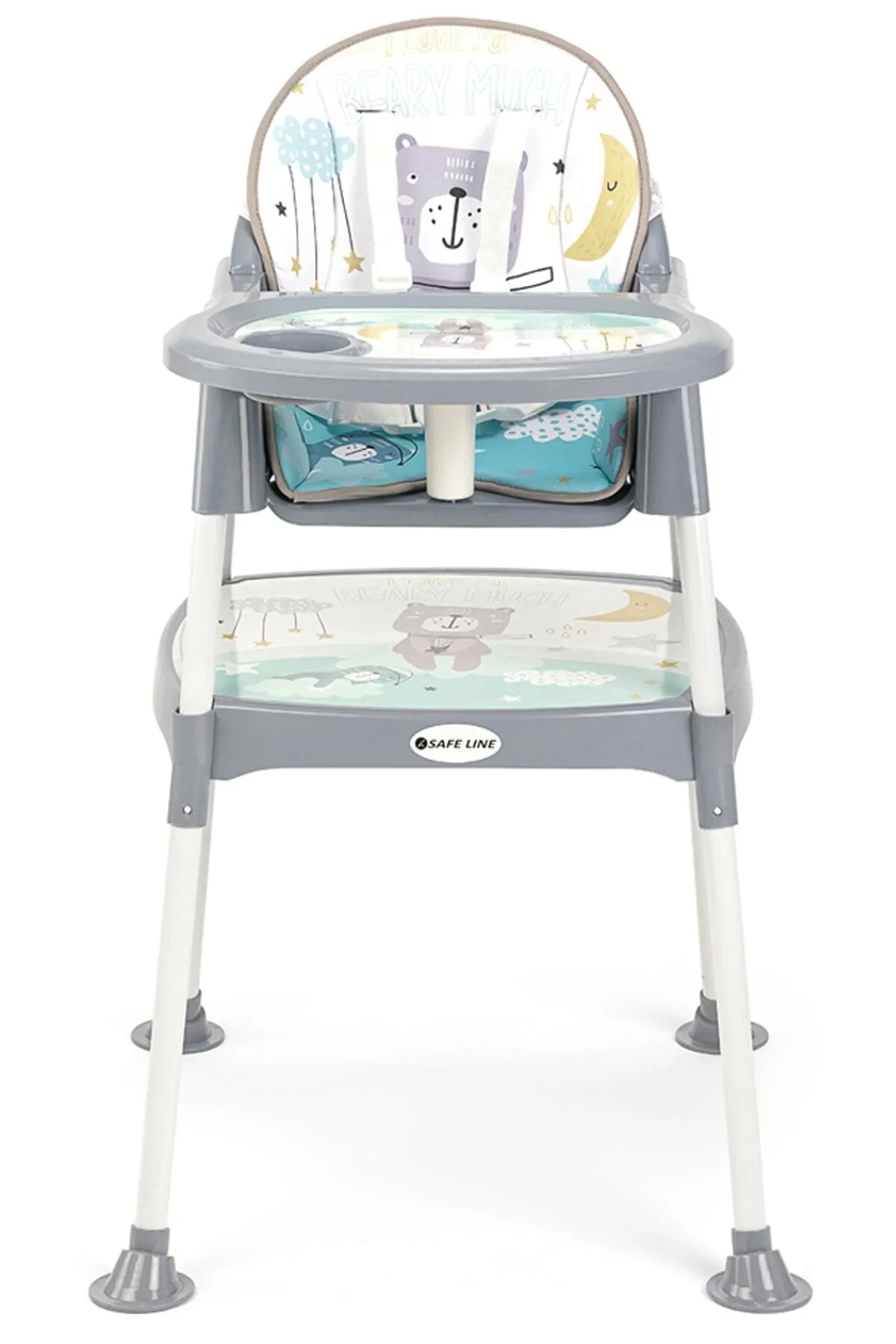 Working Table Padded Highchair