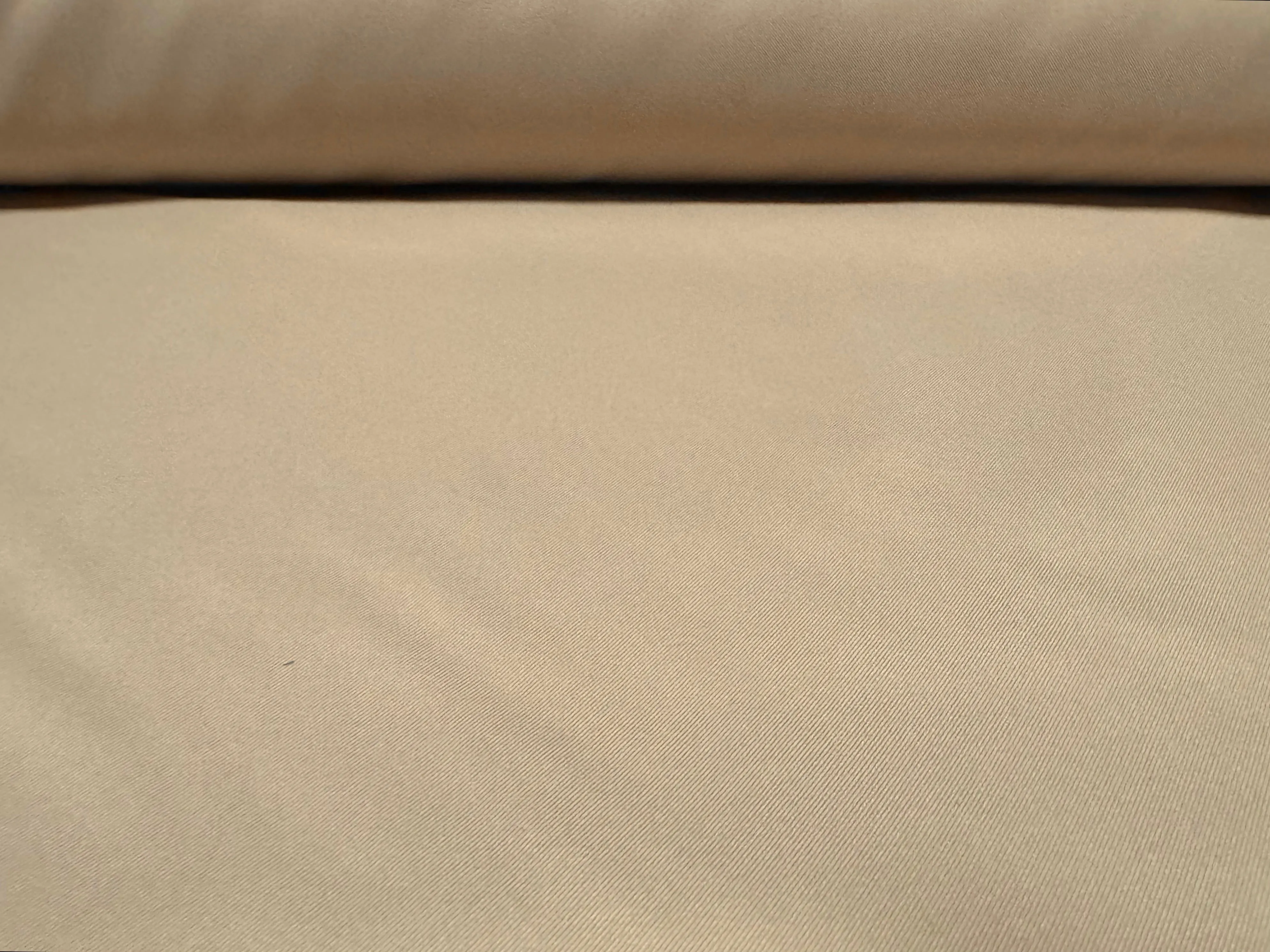 Woven nylon fabric, per metre - plain - beige