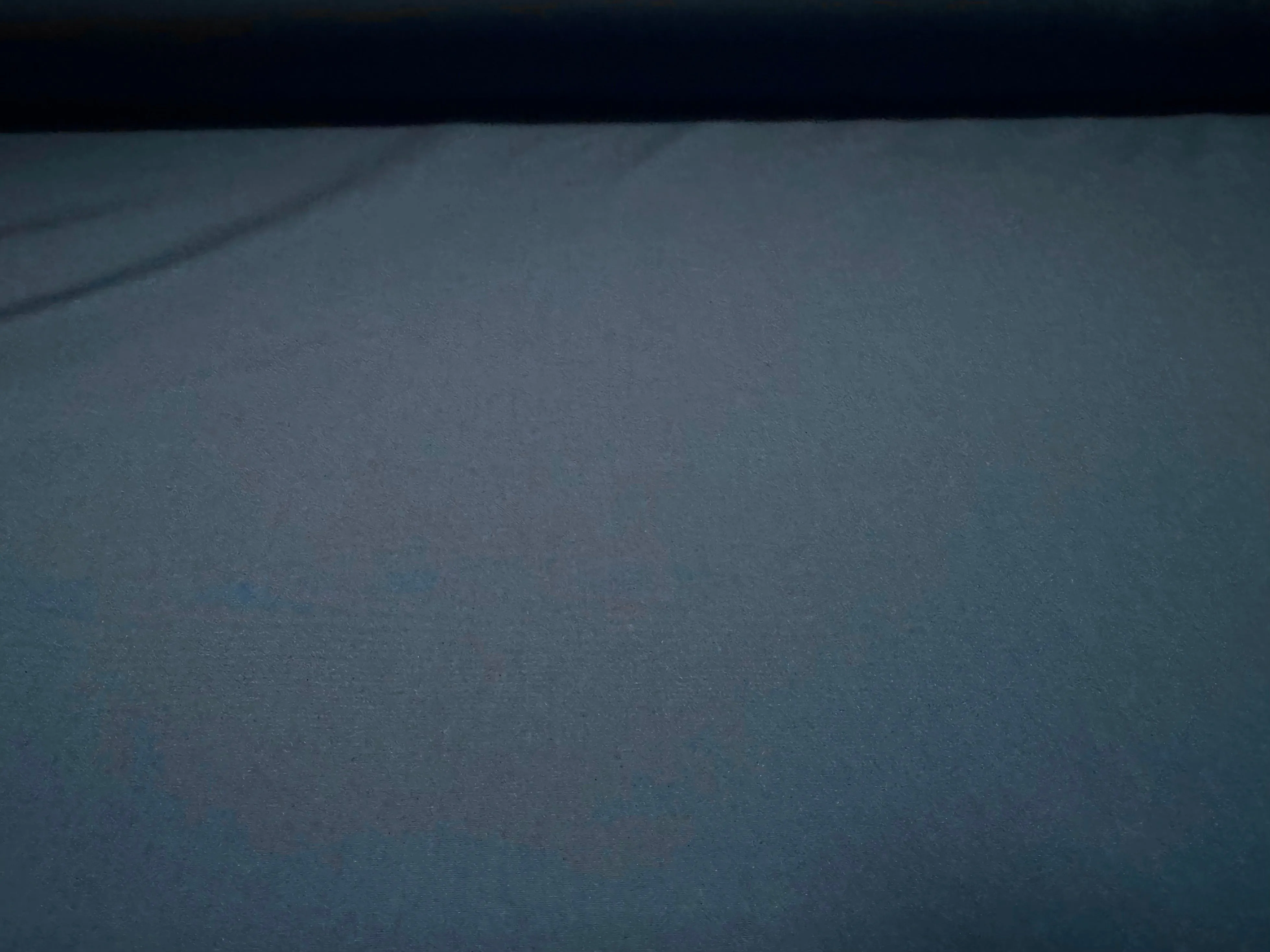 Woven nylon fabric, per metre - plain - petrol blue