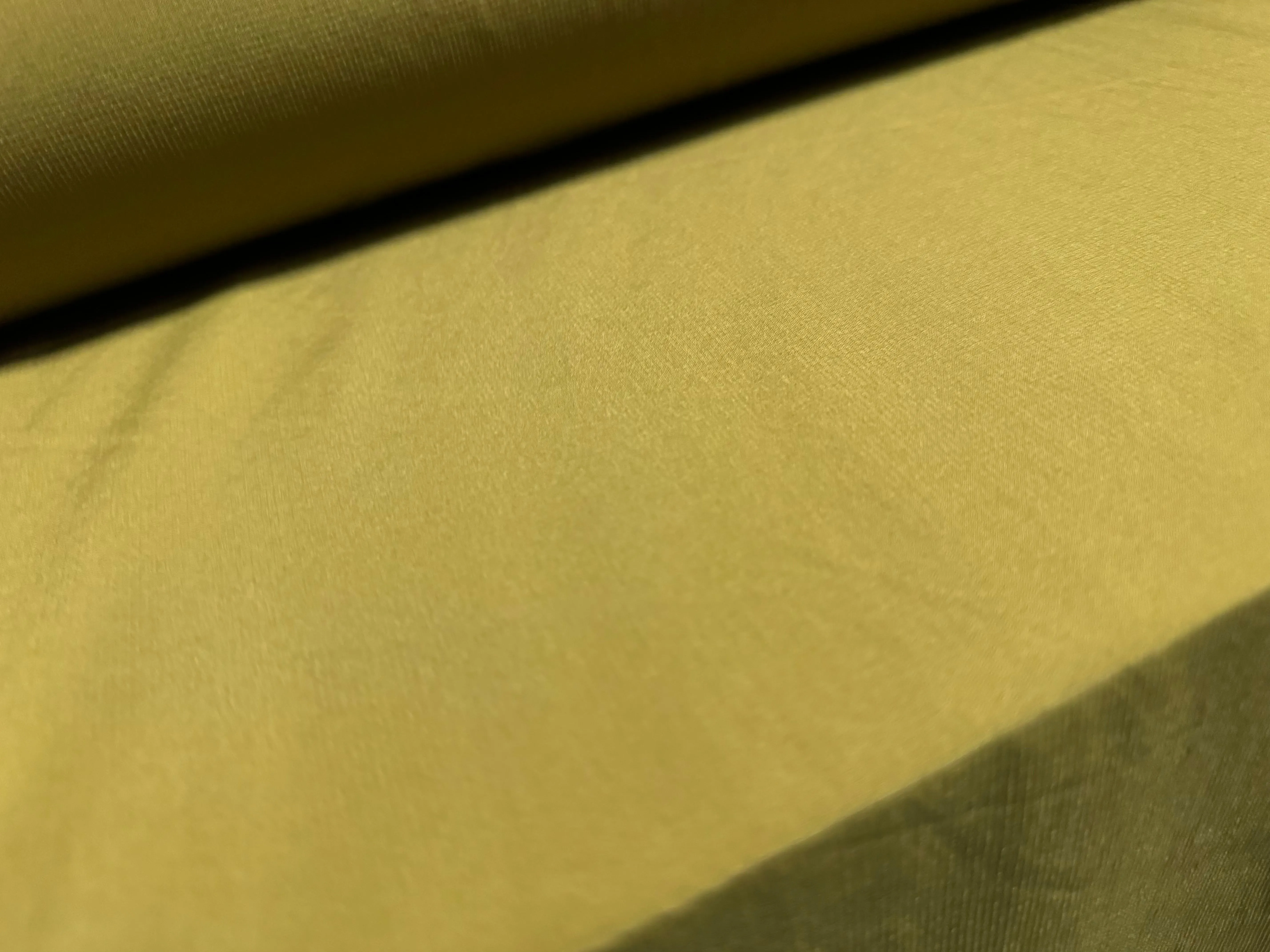 Woven nylon shirt weight fabric, per metre - plain - khaki green
