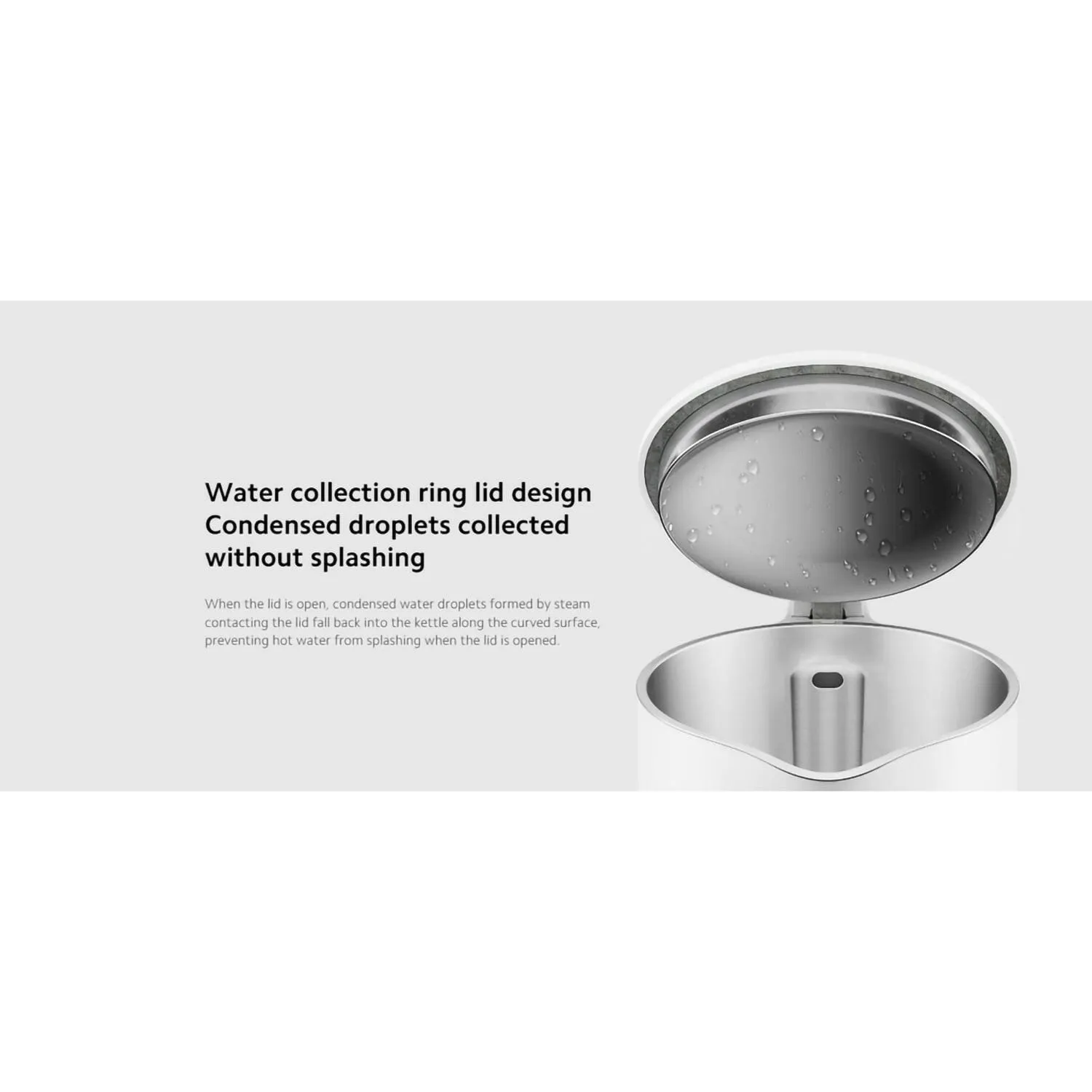 Xiaomi Mi Electric Kettle 2 Upgraded 1.7L high capacity up to 8 cups | 1800W , 304 stainless steel [Local Official Warranty]