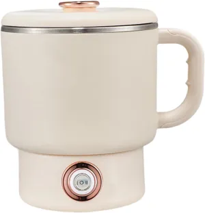 Yajuyi Electric Kettle Folding 1 L Multiuse Auto Shut Off Easy to Carry Tea Kettle Household for Hiking Hotel Outdoor Travels Water