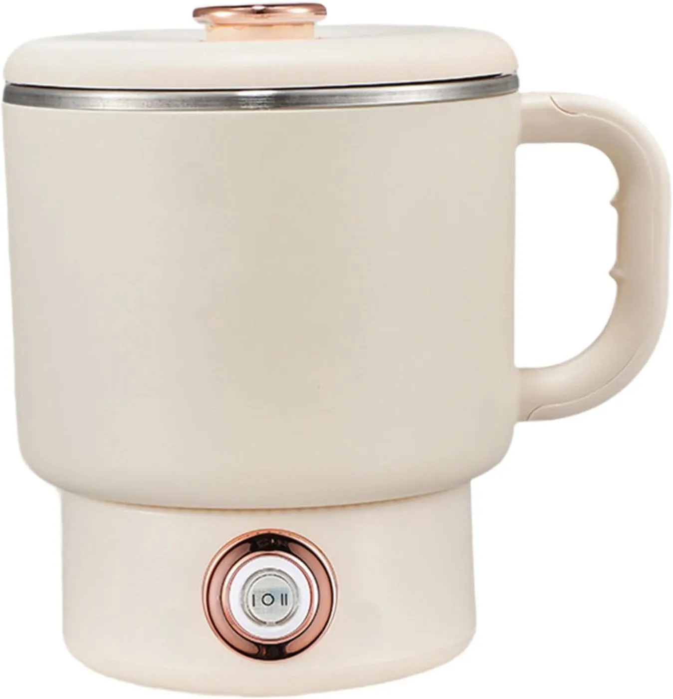 Yajuyi Electric Kettle Folding 1 L Multiuse Auto Shut Off Easy to Carry Tea Kettle Household for Hiking Hotel Outdoor Travels Water
