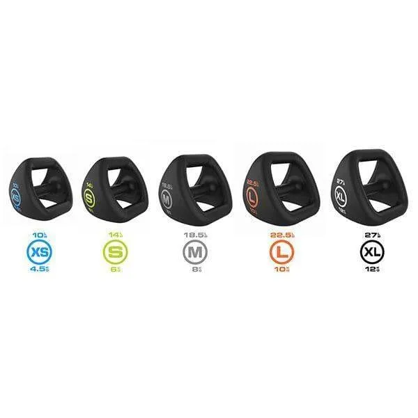 YBELL Neo Kettlebells Color Coded Weight Sets 10-27 Pounds