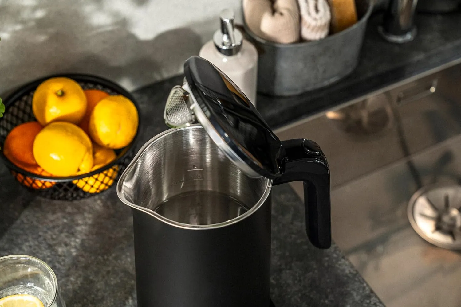 ZWILLING 1027842 Enfinigy Electric Kettle, 1 L, Black